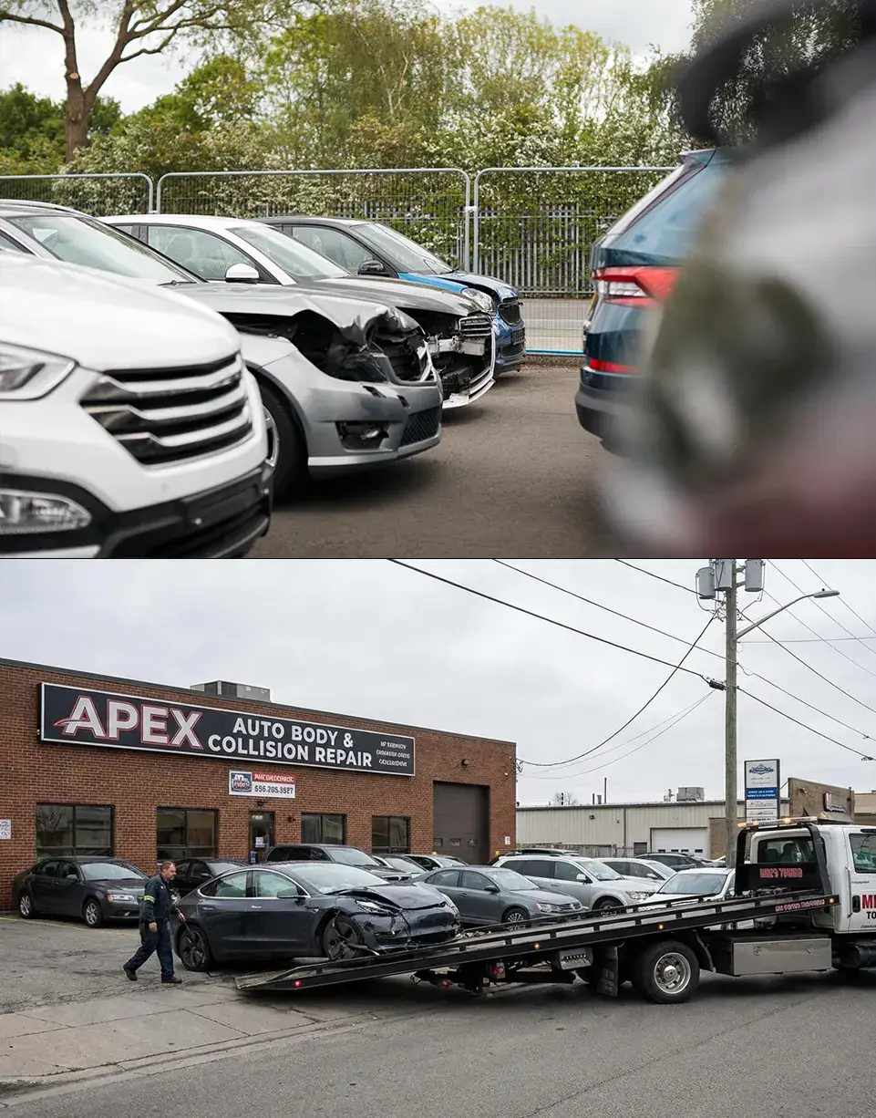 We buy vehicles from body shops